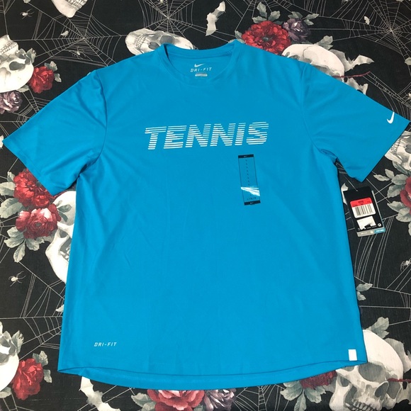 Nike Other - NEW NIKE DRI-FIT TENNIS VENTED PERFORMANCE SHIRT L